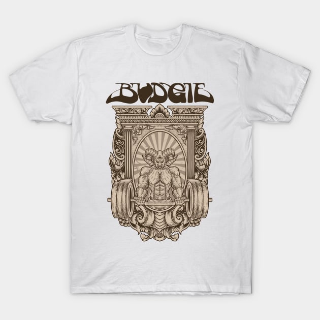 Budgie rock T-Shirt by wiswisna